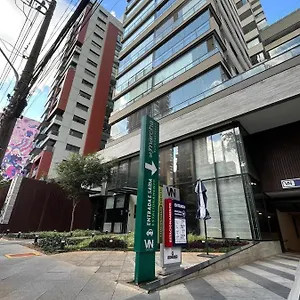 Loft De Luxo Com Varanda E Entrada Ao St Marche Jardins Apartamento
